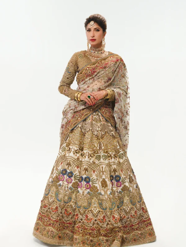 White Bridal Lehenga Choli