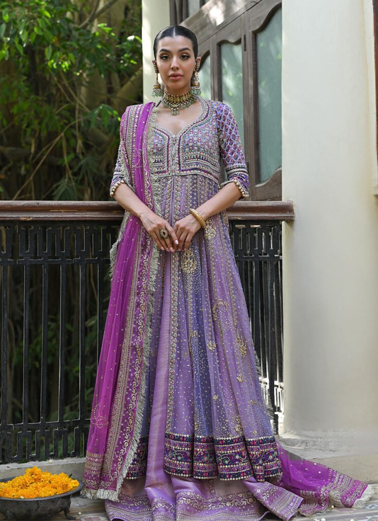 Lilac Kalidaar Bridal Ensemble