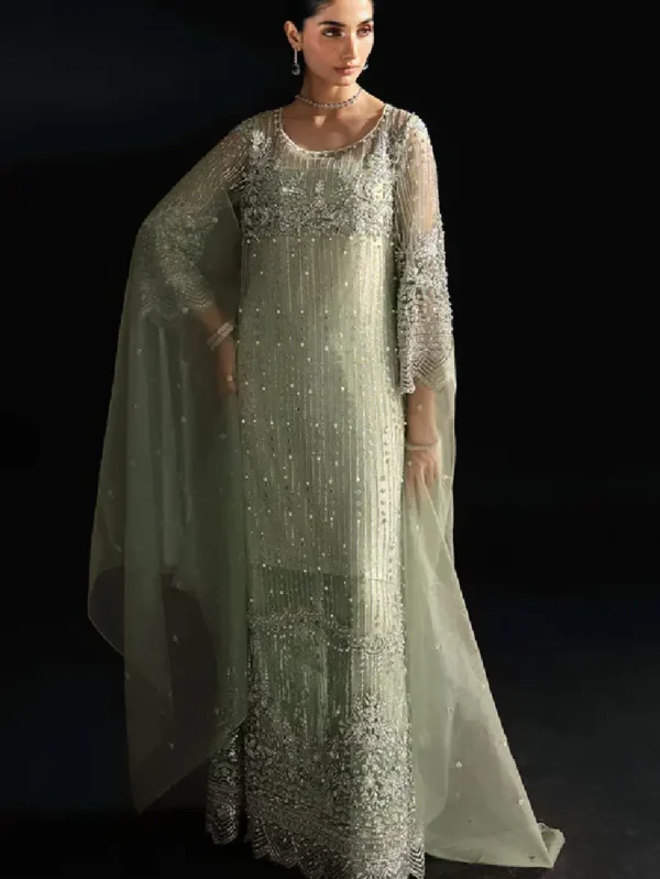 Powder Green Gown