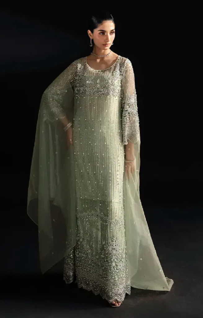 Powder Green Gown