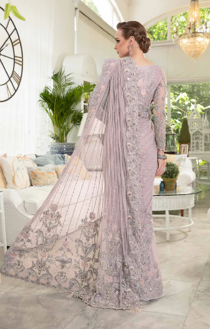 Luxury Lilac Saree