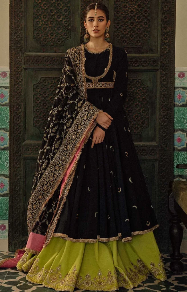 Black Anarkali Suit