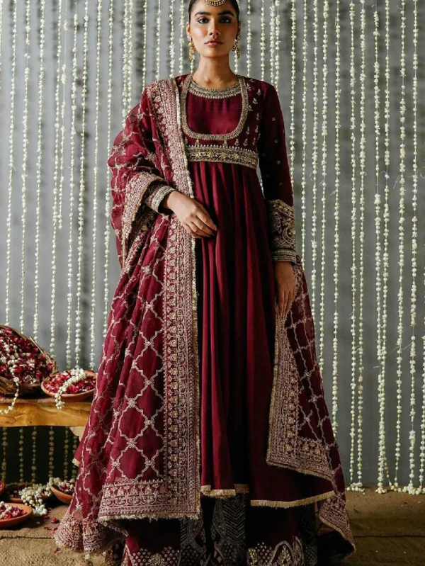 Classic Magenta Anarkali