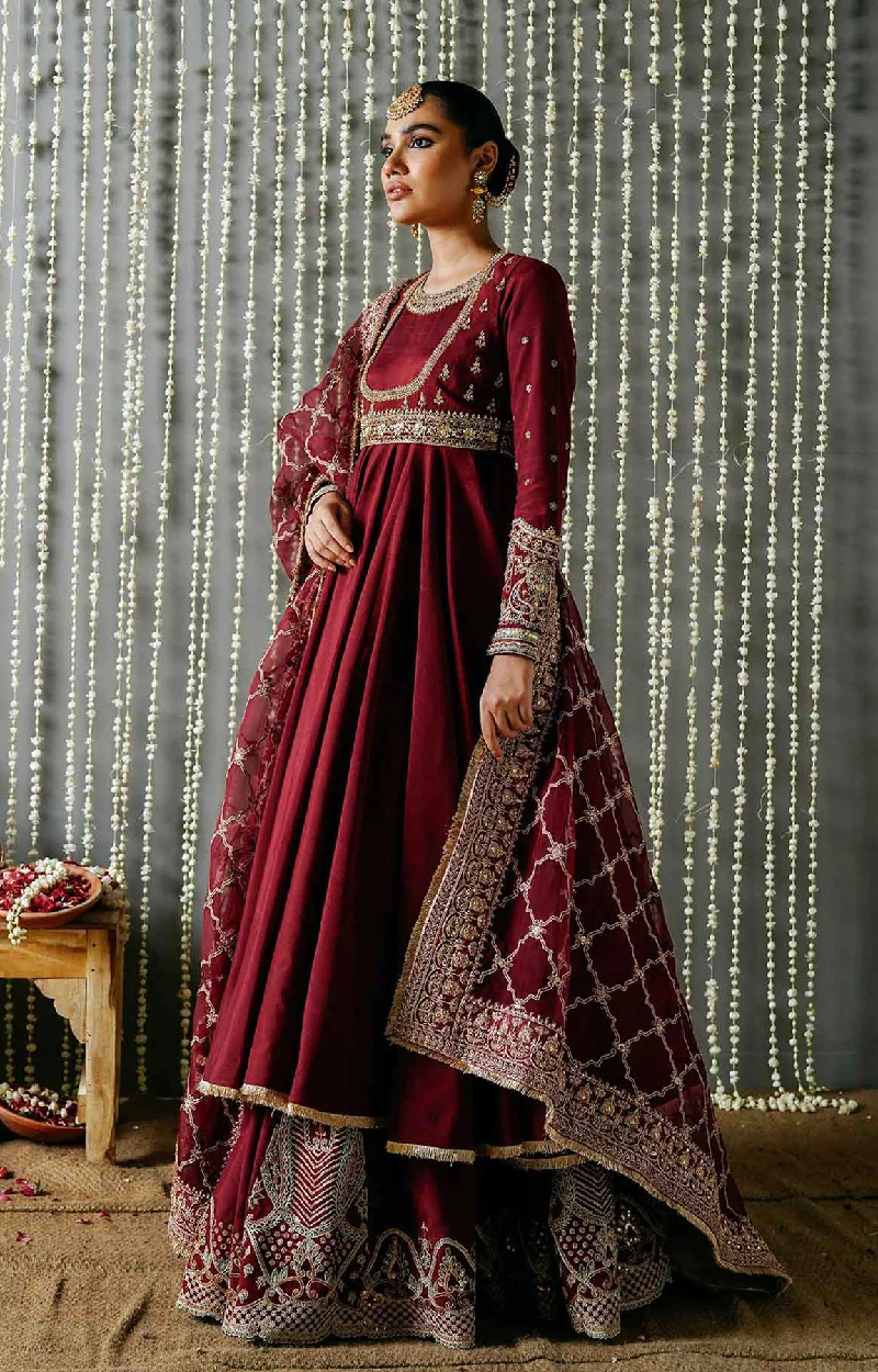 Classic Magenta Anarkali