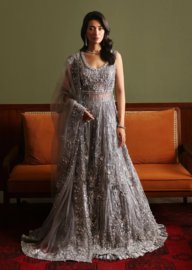 Exquisite Smokey Grey Bridal