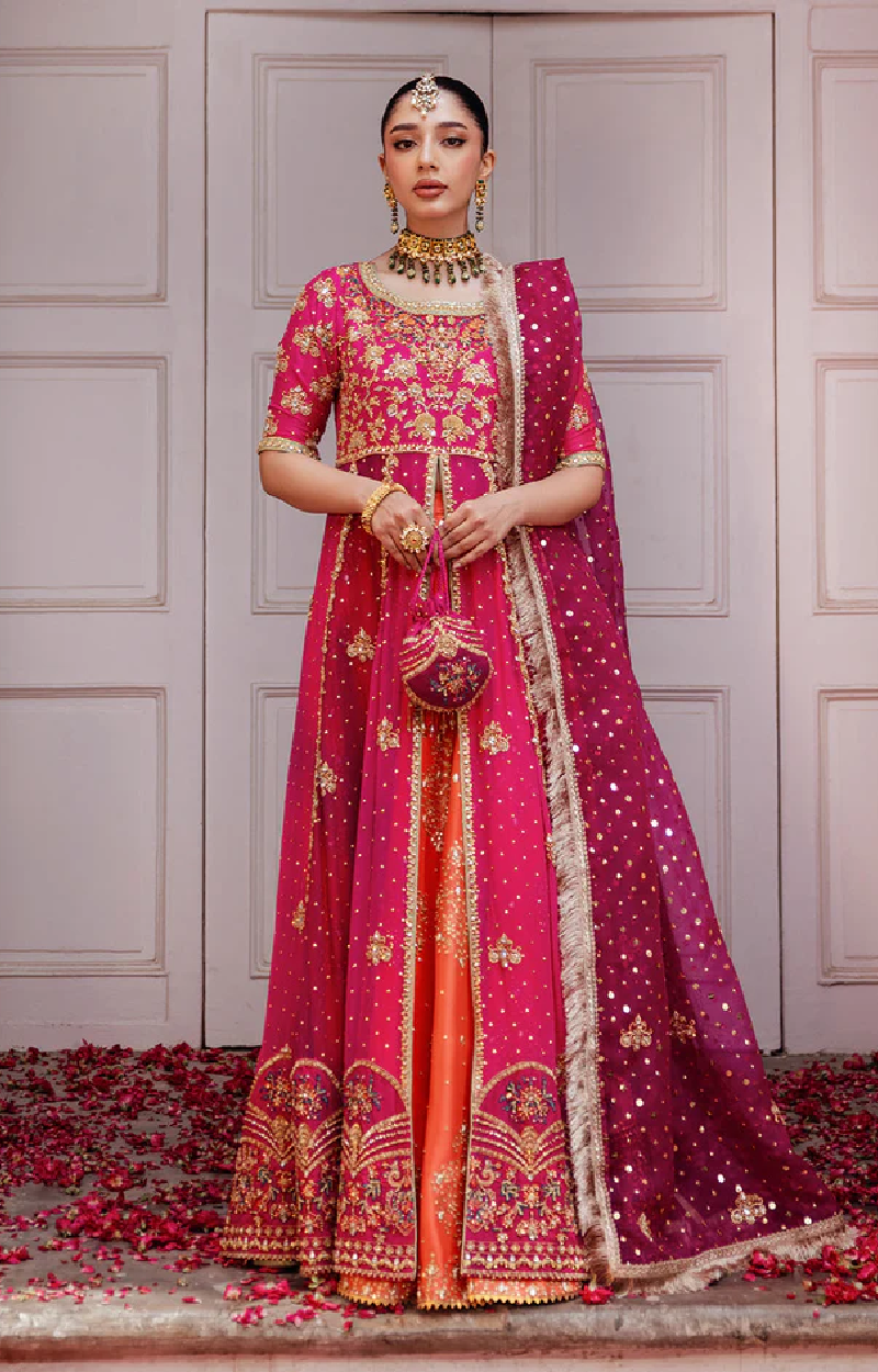 Magenta Mehndi Ensemble