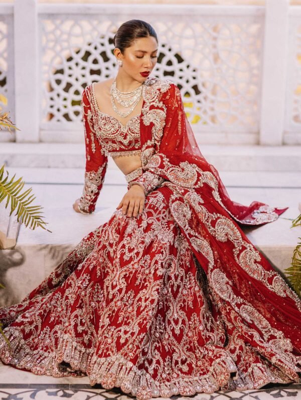 Exquisite Red Lehnga Bridal Set