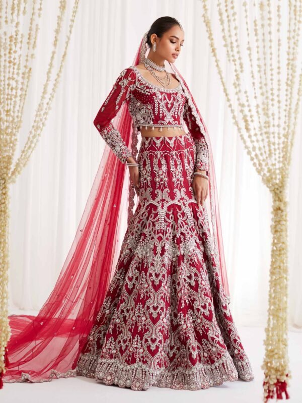 Exquisite Red Lehnga Bridal Set