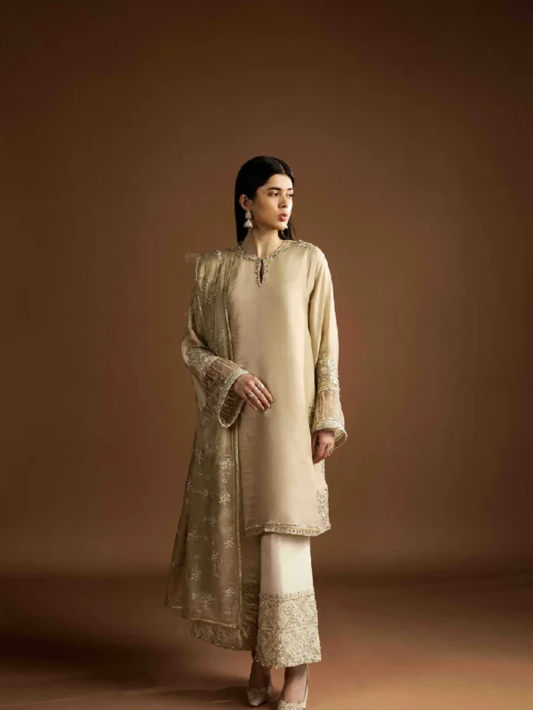 Pale Yellow Kurta Set