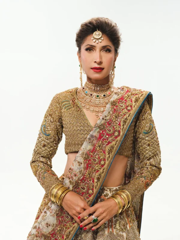 White Bridal Choli Lehenga